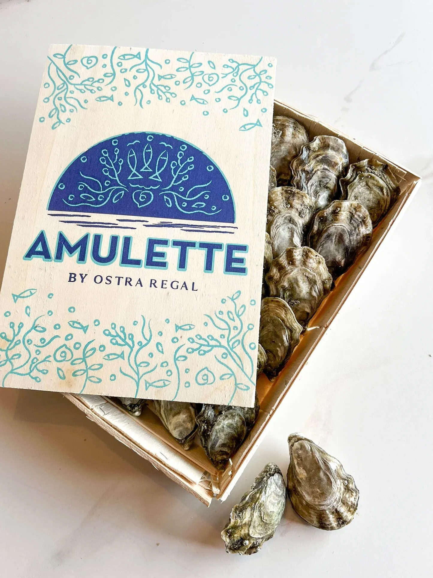 Cru Ostra Regal Amulette, huître de dégustation